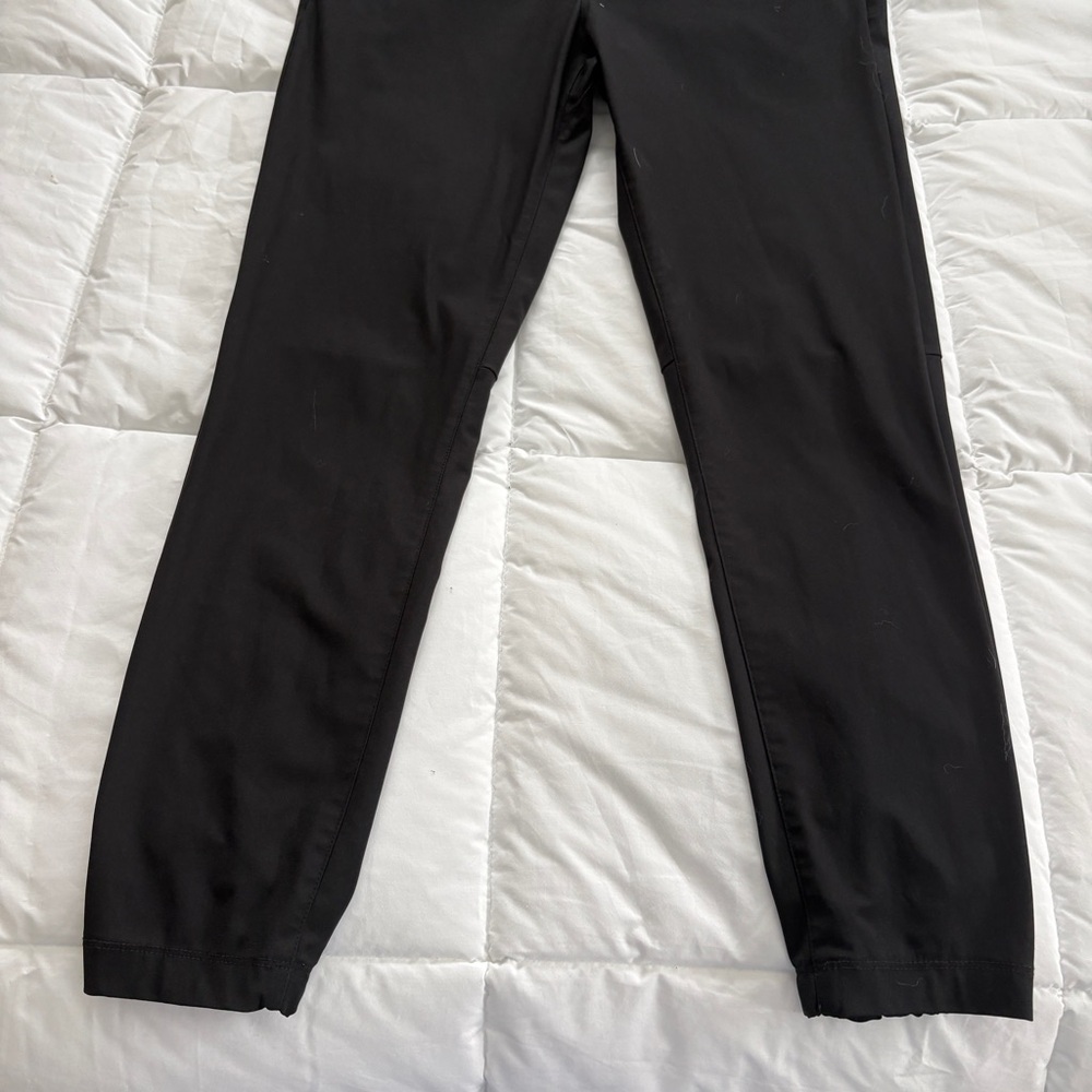 Black Cuts Pants Size Large - Picture 2 of 5